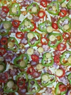 Make Big square pizza step 19