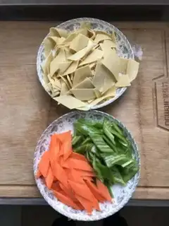 Make Spicy tofu step 1
