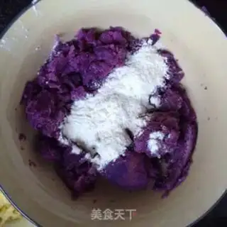 Make Sesame potato cheesecake step 2