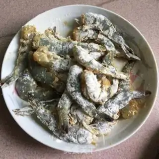 Make Pepper salt potato shrimp step 4