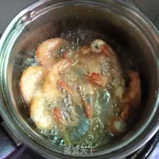 Make Pepper salt potato shrimp step 5