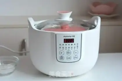 Make Peach gel, silver sap, rice step 5