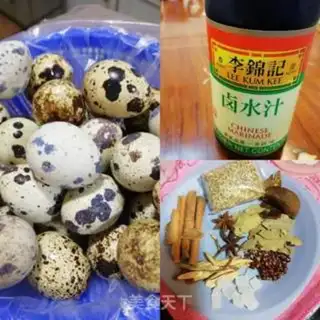 Make The halogenated quail egg step 0