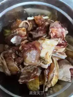Make Chicken stew mushrooms step 2
