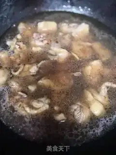 Make Chicken stew mushrooms step 4