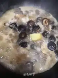Make Chicken stew mushrooms step 6