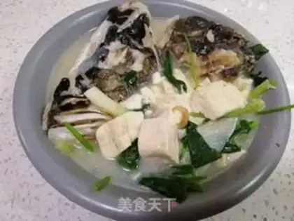 Make Tofu fish head soup step 8