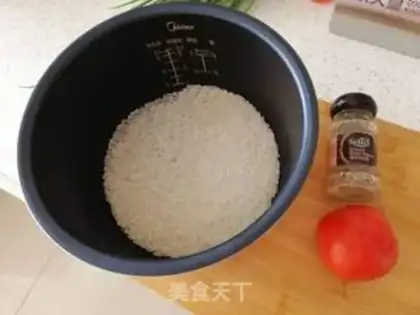 Make Tomato rice step 0