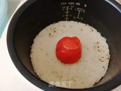 Make Tomato rice step 4