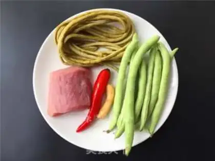 Make Two bean fried meat step 0