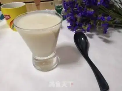 Make Pear with yogurt step 4