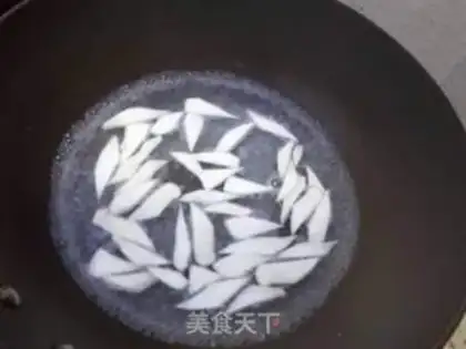 Make Clear the scallop step 4