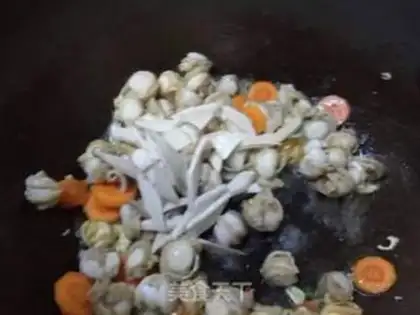 Make Clear the scallop step 8