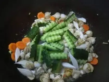 Make Clear the scallop step 9