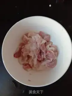 Make Skinned tofu and pig blood step 1