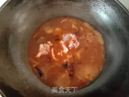 Make Skinned tofu and pig blood step 9
