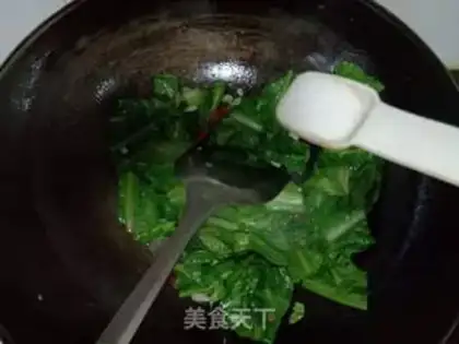Make Garlic leaf step 5