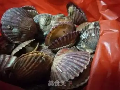 Make White burning scallop step 0