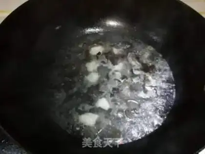 Make Meat tofu wood soup step 3