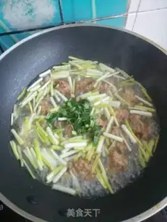 Make Ballball fan soup step 11