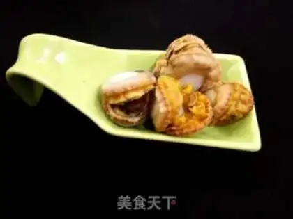 Make White burning scallop step 7