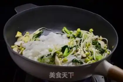 Make Shrimp fried river powder step 4