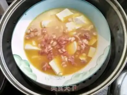 Make Tofu tofu eggs step 7