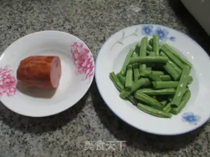 Make Elbow ham and beans step 0