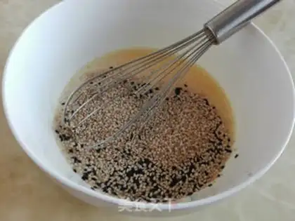 Make Sesame pretzels step 2