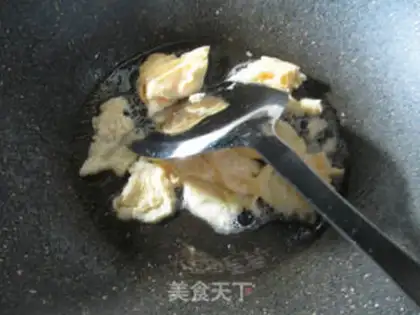 Make A duck egg radish for a fan step 2