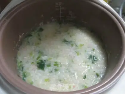 Make In celery, the spinal porridge step 8