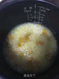 Make Pumpkin rice porridge step 6