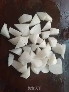 Make Red radish step 1