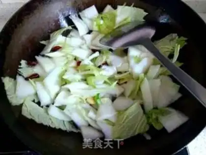 Make Spicy cabbage step 4