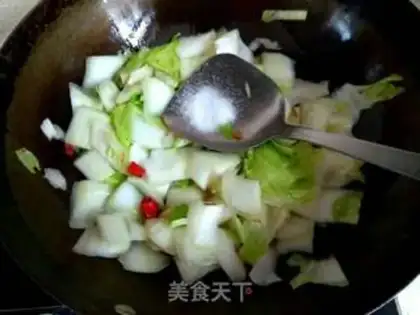 Make Spicy cabbage step 5