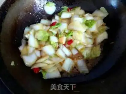 Make Spicy cabbage step 6