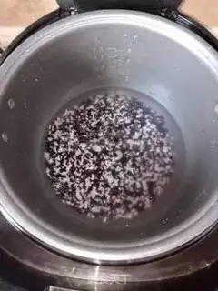 Make Purple rice cake step 1