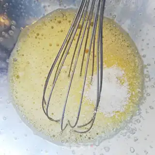 Make Halloween frosting doughnuts step 3