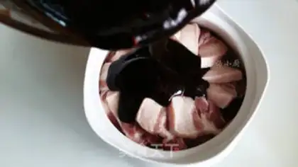 Make Soy pig hoof, plum step 5