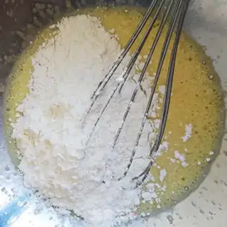 Make Halloween frosting doughnuts step 5