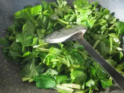 Make Celery swirl step 1