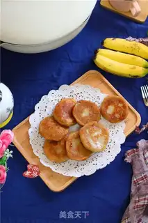 Make Banana rice cake step 7