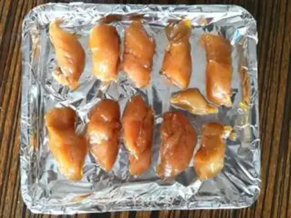 Make Wine chicken chest step 2