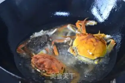Make Crab with tea step 2