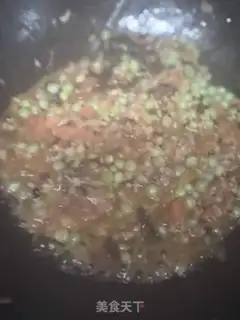 Make Cheese juice, skinny pea rice step 7