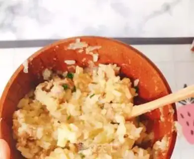 Make Egg bun mashed potatoes step 5