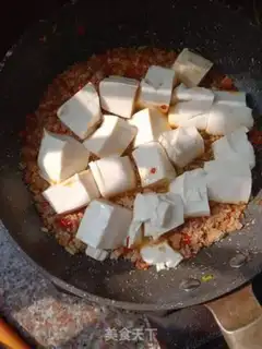 Make Spicy tofu step 3