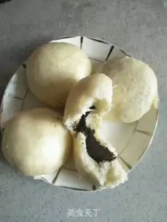 Make Black sesame sack step 8