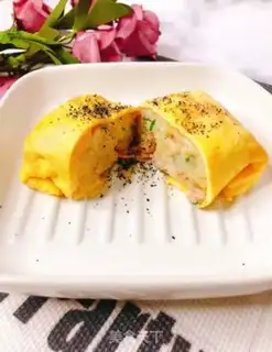 Make Egg bun mashed potatoes step 8