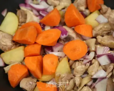 Make Curry chicken step 5